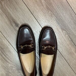 Cole Haan Men's Dark Brown Leather Loafers